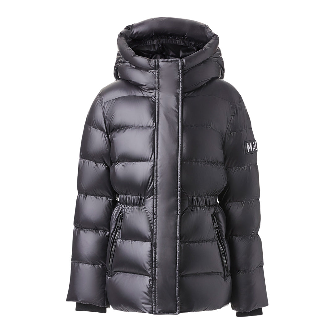 Mackage Alannis Lustrous Medium Down Parka With Hood For Kids (8-14 Years) Size: