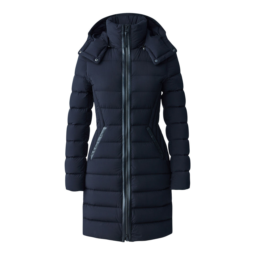 Mackage Farren Agile-360 Down Coat With Removable Hood Black, Size: