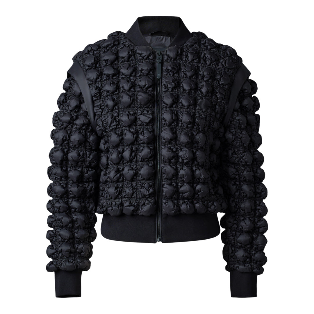 Mackage Helen Diamond Quilted Bomber Jacket Size: