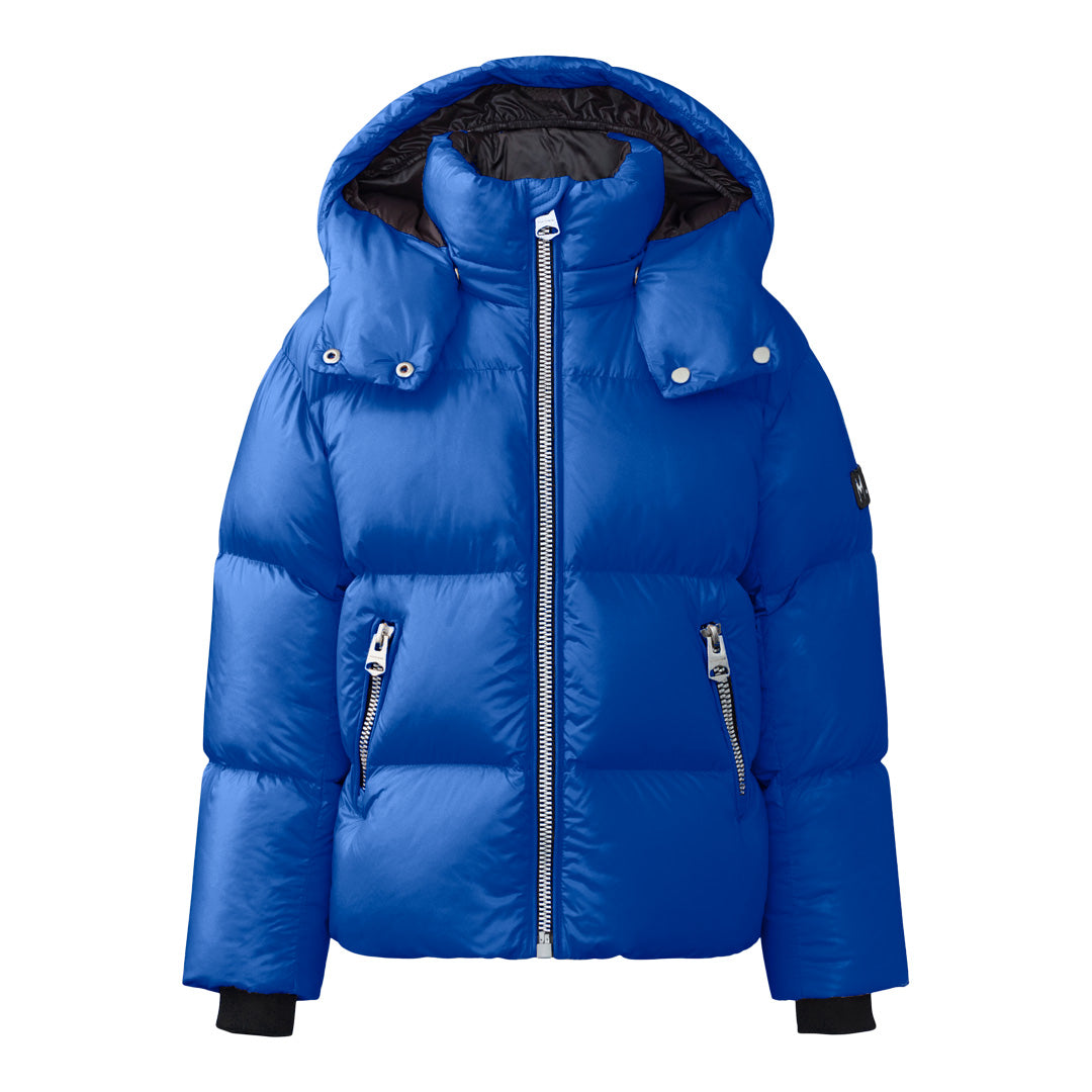 Mackage Jesse Lustrous Light Down Jacket For Kids (8-14 Years) Klein Blue, Size: