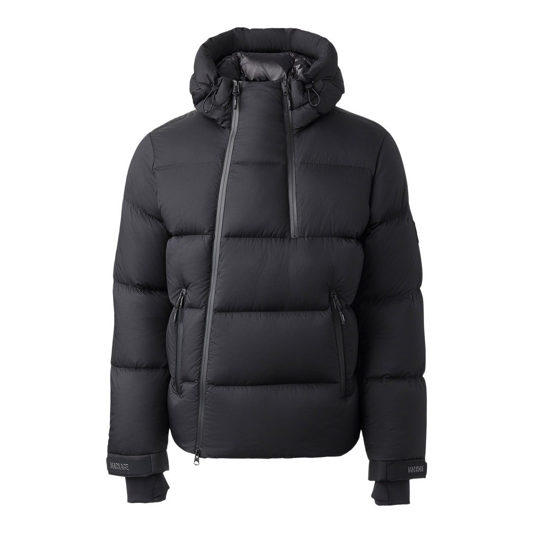 Mackage Kenji Down Ski Jacket With Asymmetrical Zip Closure Size:
