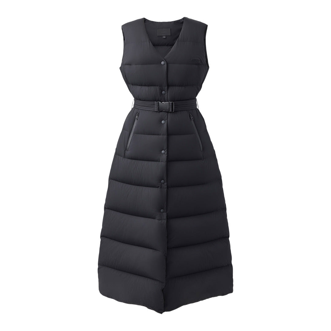 Mackage Misty-city Sleeveless Light Down Coat Black, Size: