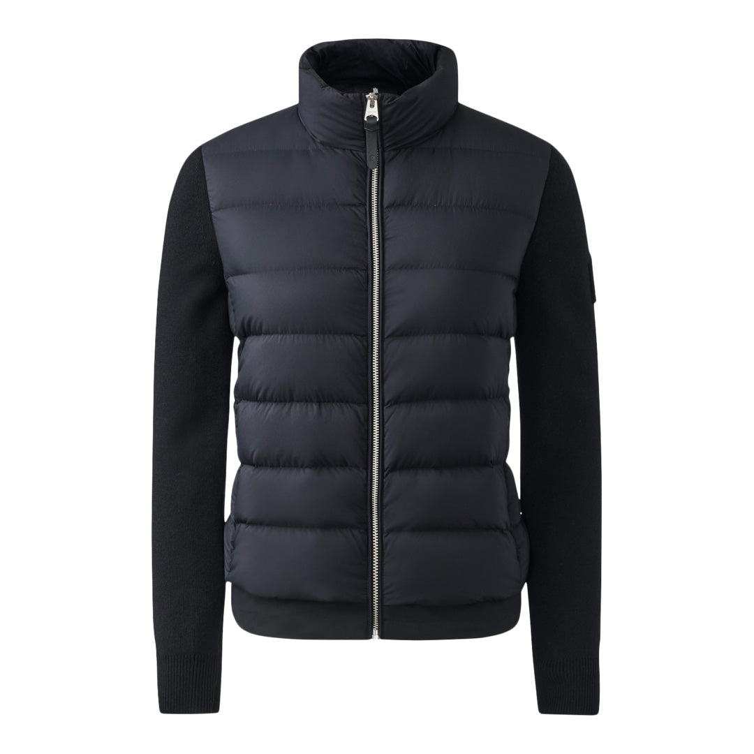 Mackage Oceane Recycled Hybrid Jacket With Rib Knit Sleeves Size: