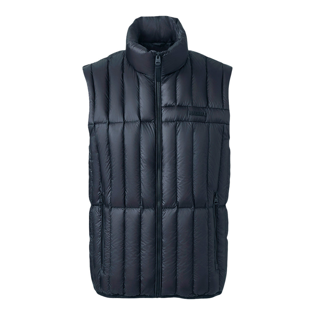 Mackage Patrick Translucent Ripstop Light Down Vest With Funnel Collar Size: