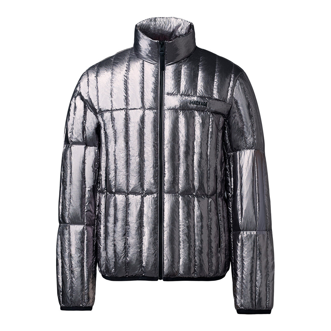 Mackage Philip-m Metallic Laminate Light Down Jacket Size: