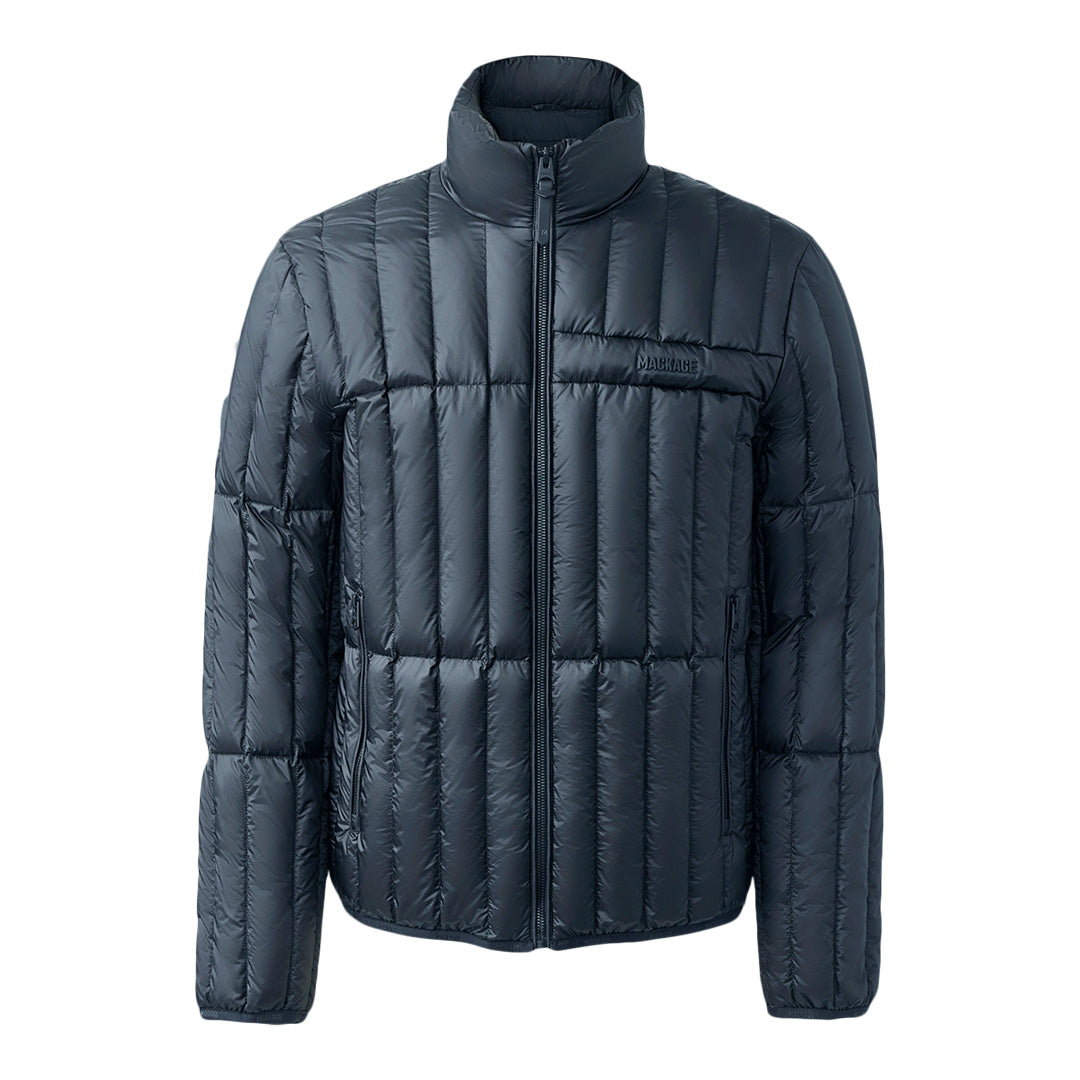 Mackage Philip Translucent Ripstop Light Down Jacket Black, Size: