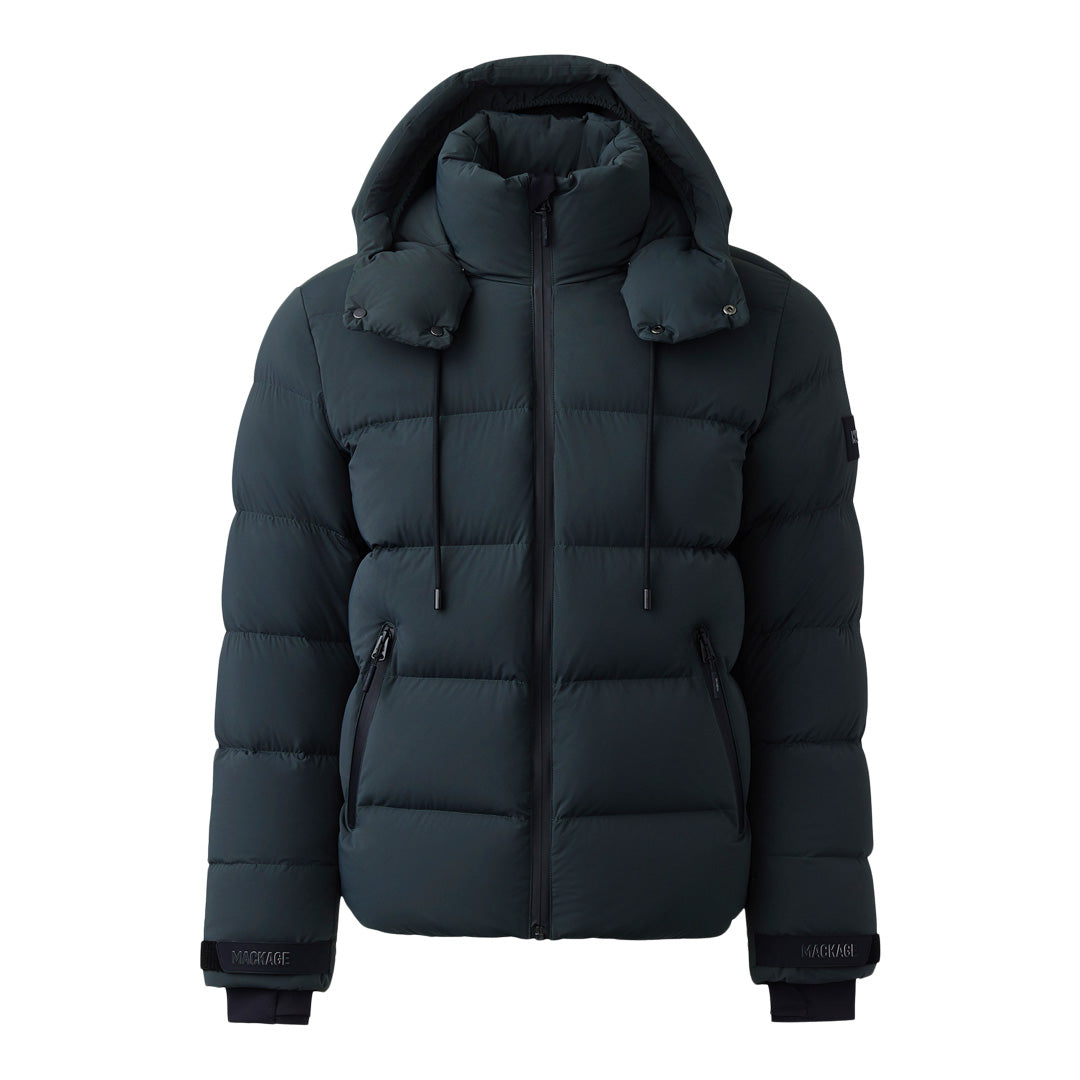 Mackage Samuel-ski Medium Down Jacket With Hood Size: