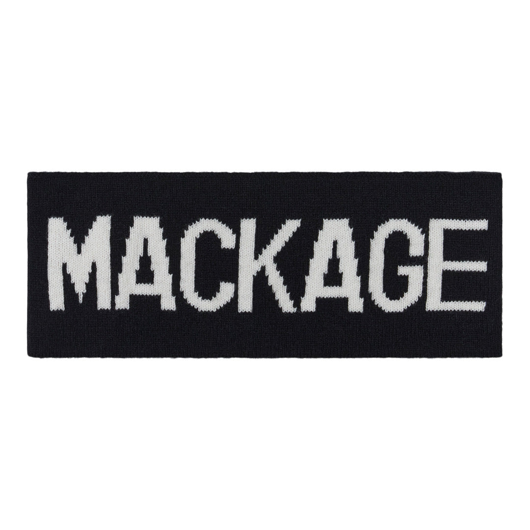 Mackage Zev Knit Headband In Black, Size: O/s