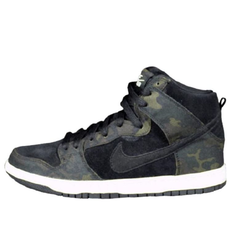  Nike Dunk High Pro SB 'Iguana Camo' 305050-205 Signature Shoe 