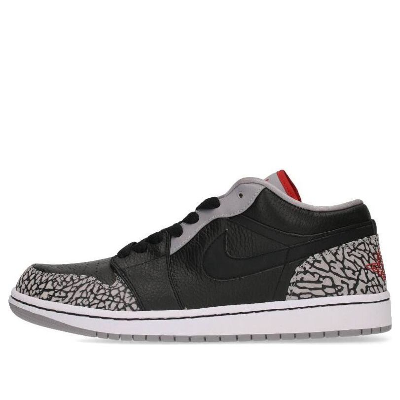  Air Jordan 1 Phat Low 'Cement Grey' 338145-062 Vintage Sportswear 