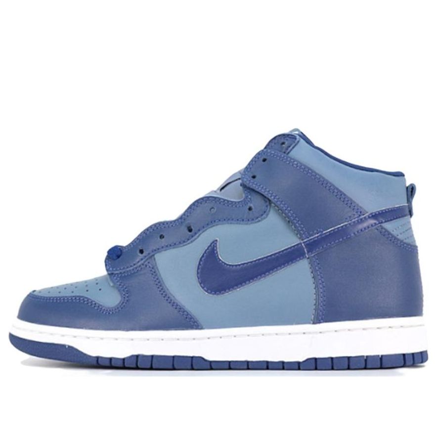  Nike Dunk High LE 'Storm Blue' 630335-042 Antique Icons 