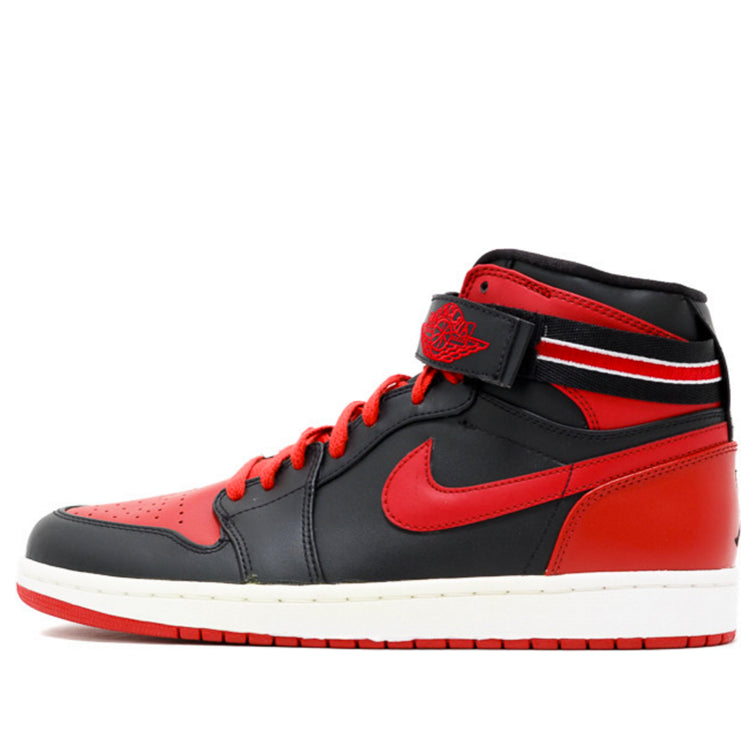  Air Jordan 1 High Strap 'Bred' 342132-061 Cultural Kicks 