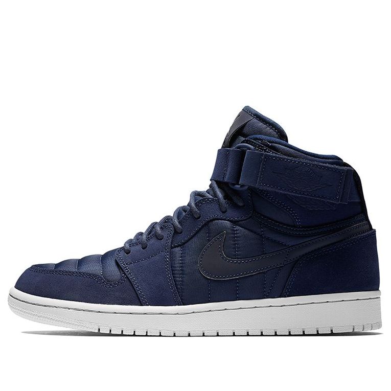  Air Jordan 1 High Strap 'Midnight Navy' 342132-400 Iconic Trainers 