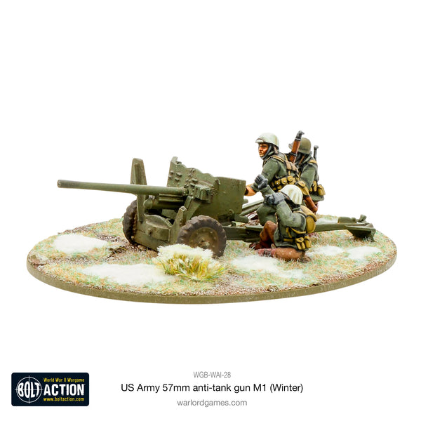 Bolt Action US Army 3-inch anti-tank gun M5 (Winter) - – Dark