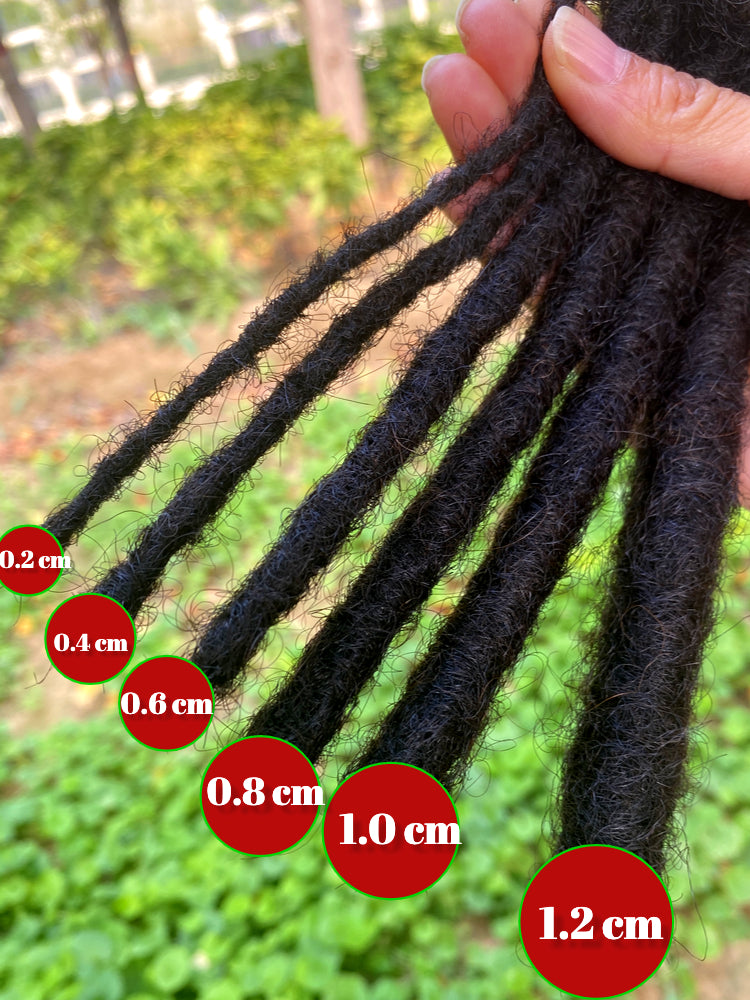 dreadlocks extensions human hair