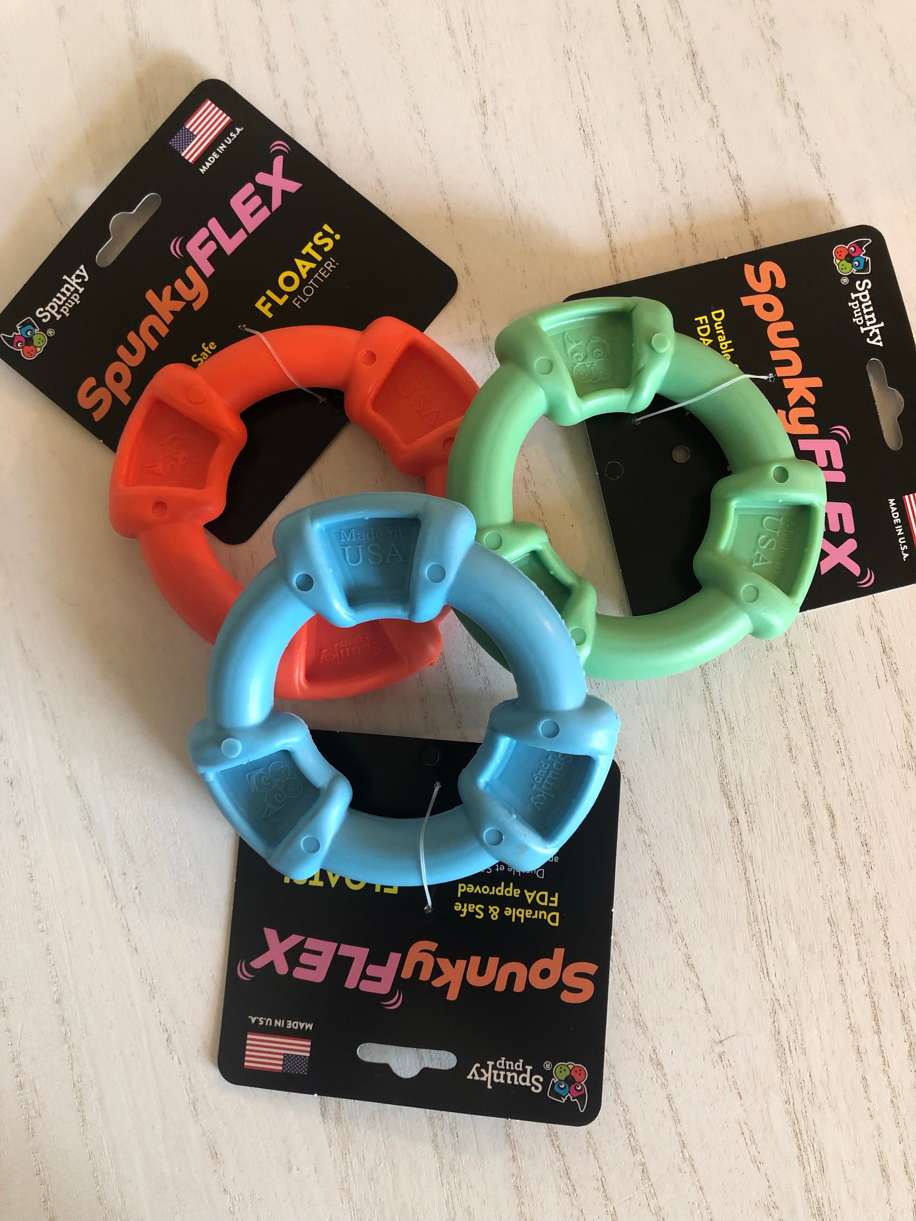SpunkyFLEX Ring Chew Toy
