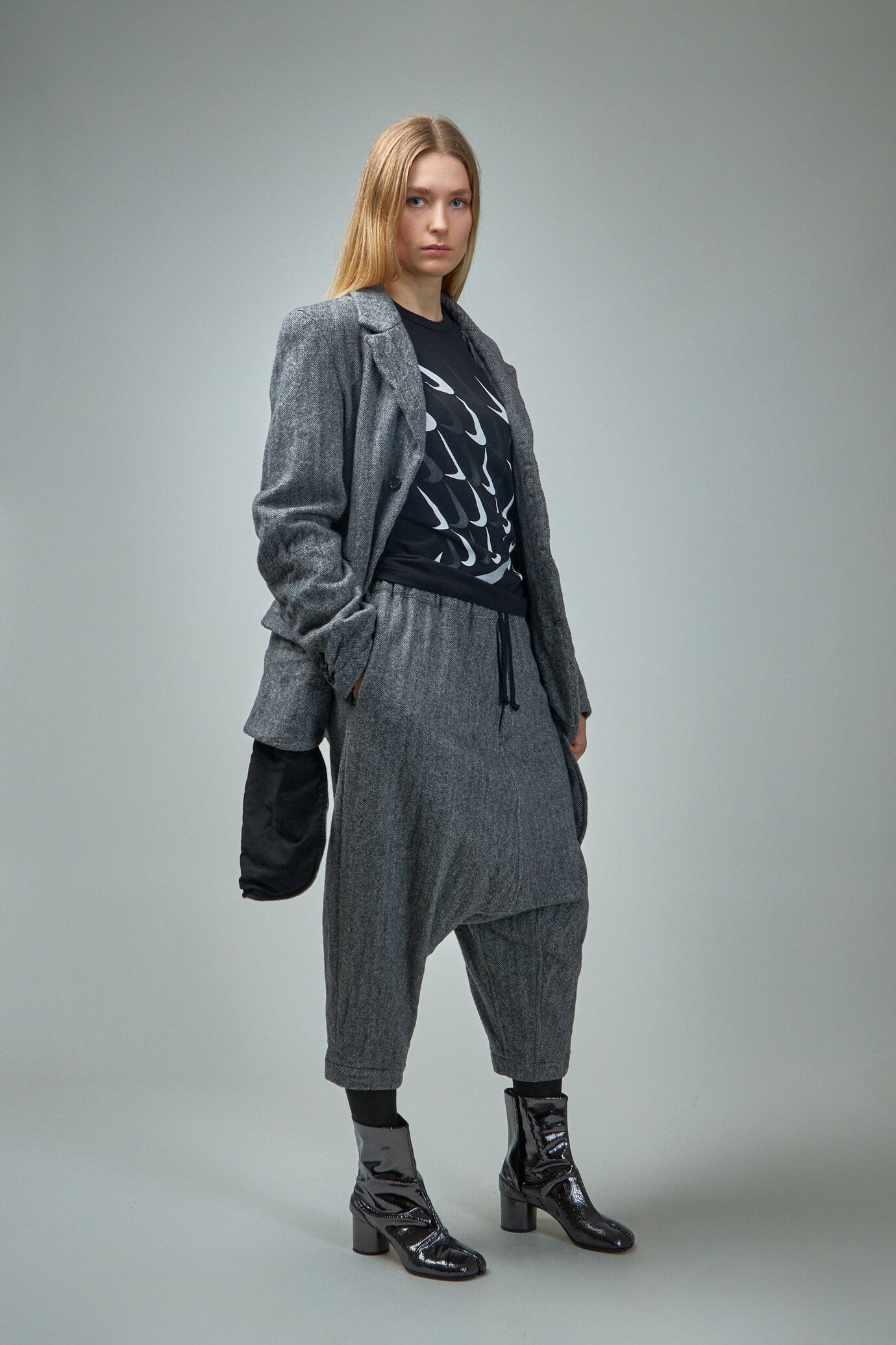 Comme Des Garcons Black Unisex Skirts In Grey