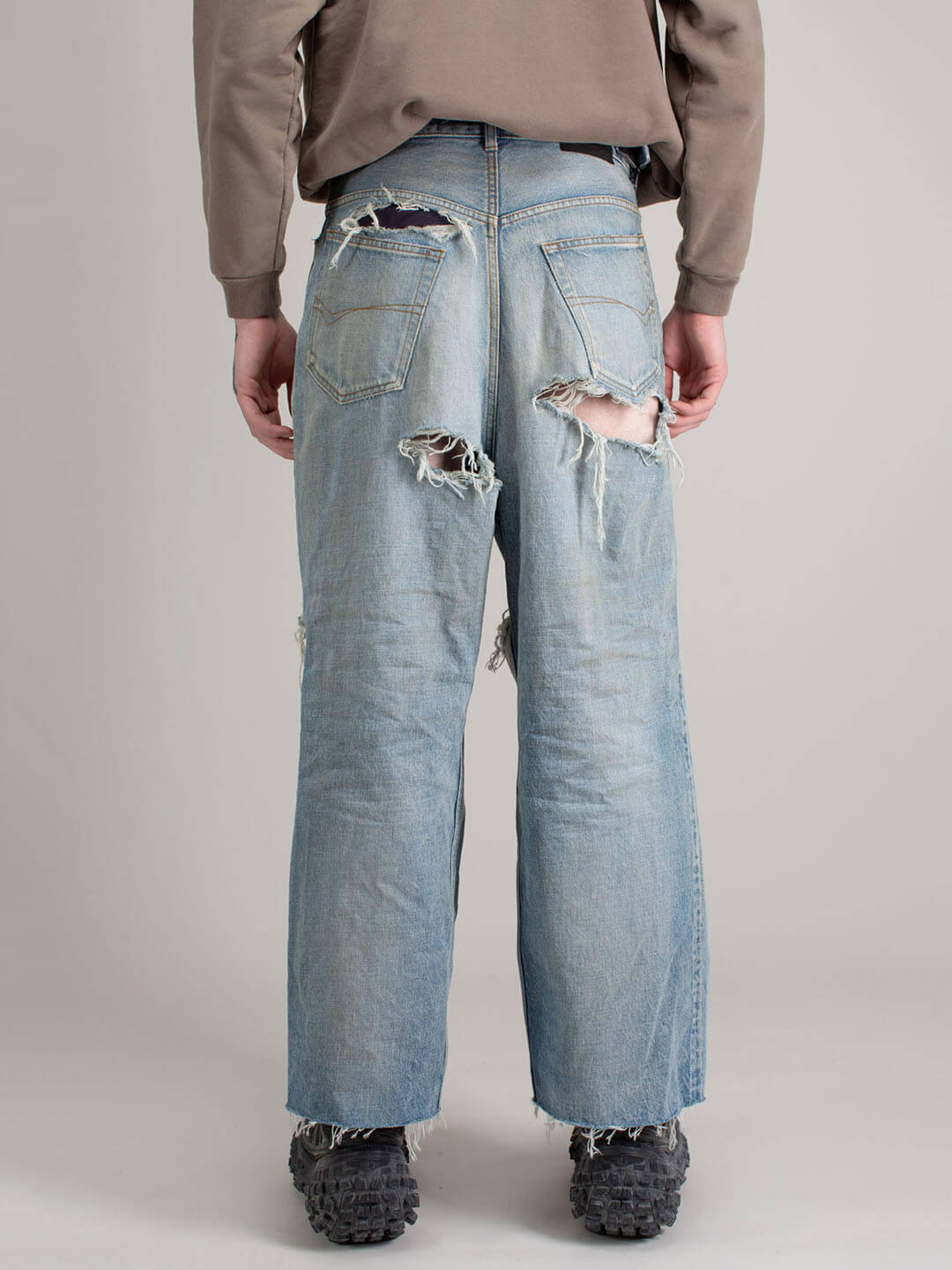 豪華 balenciaga destroyed skater jeans XS | sse.lodz.pl