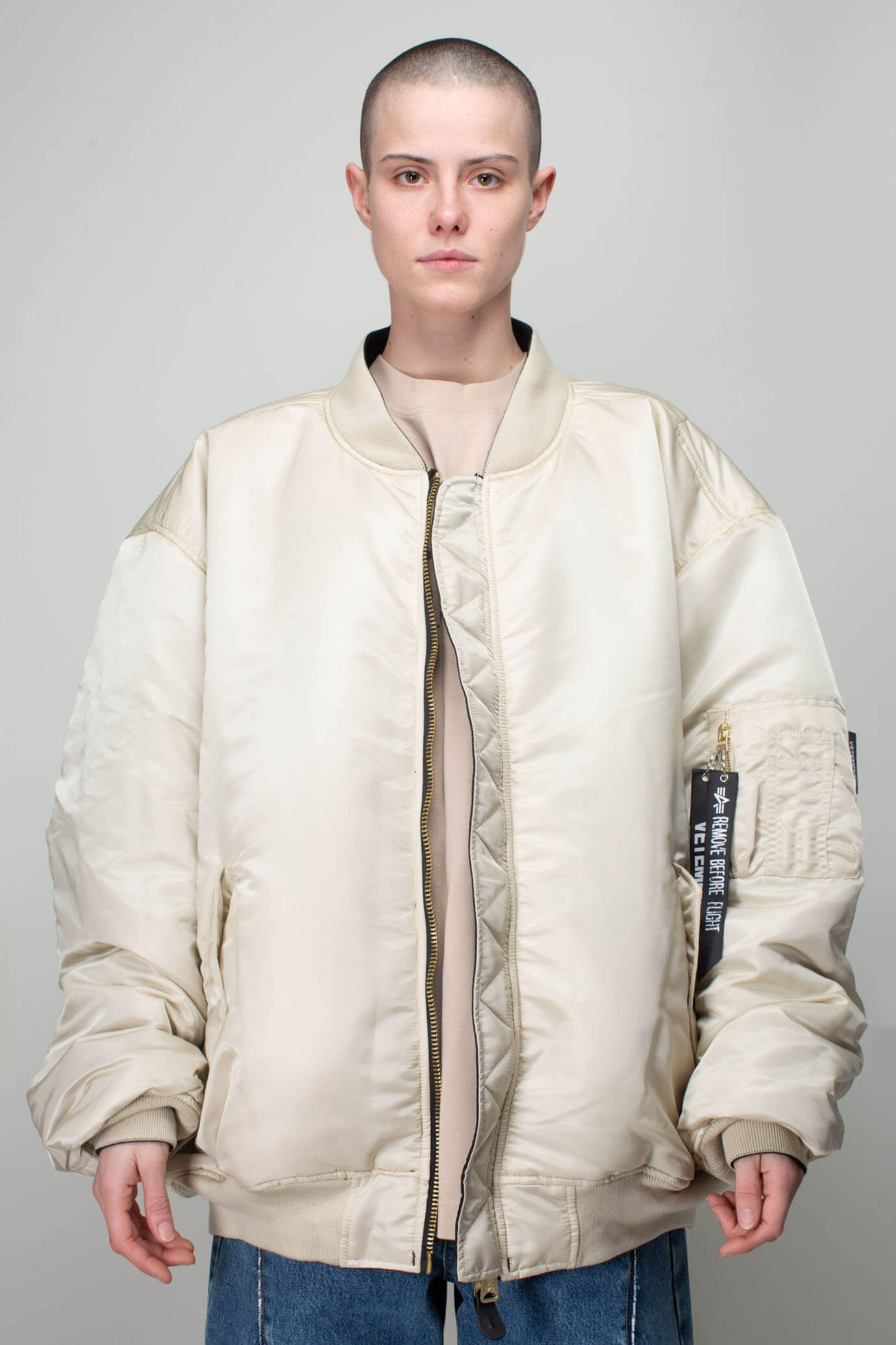 Vetements Double Zip Bomber | ModeSens