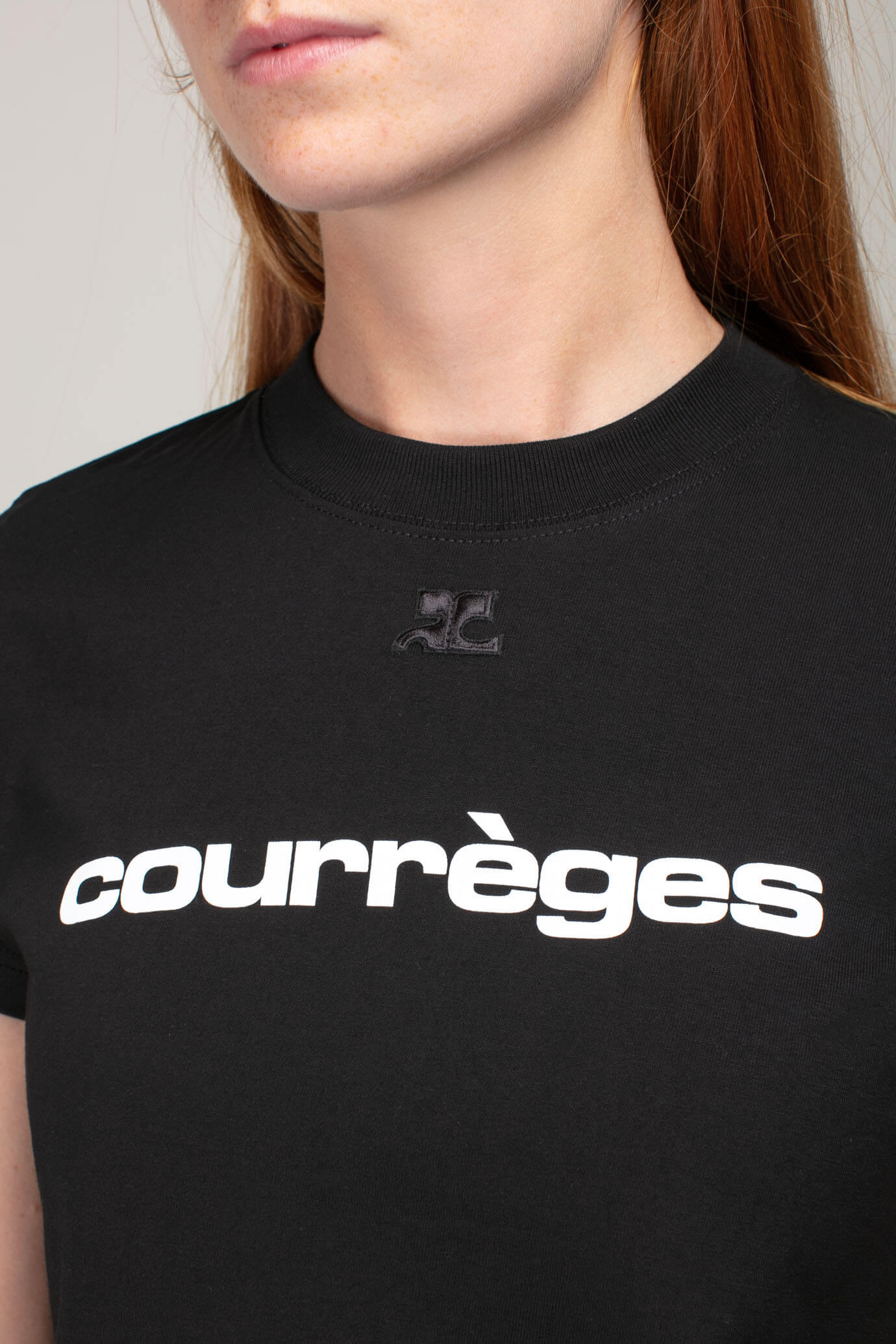 2022年5月新作下旬 courrèges クレージュ tシャツ 黒