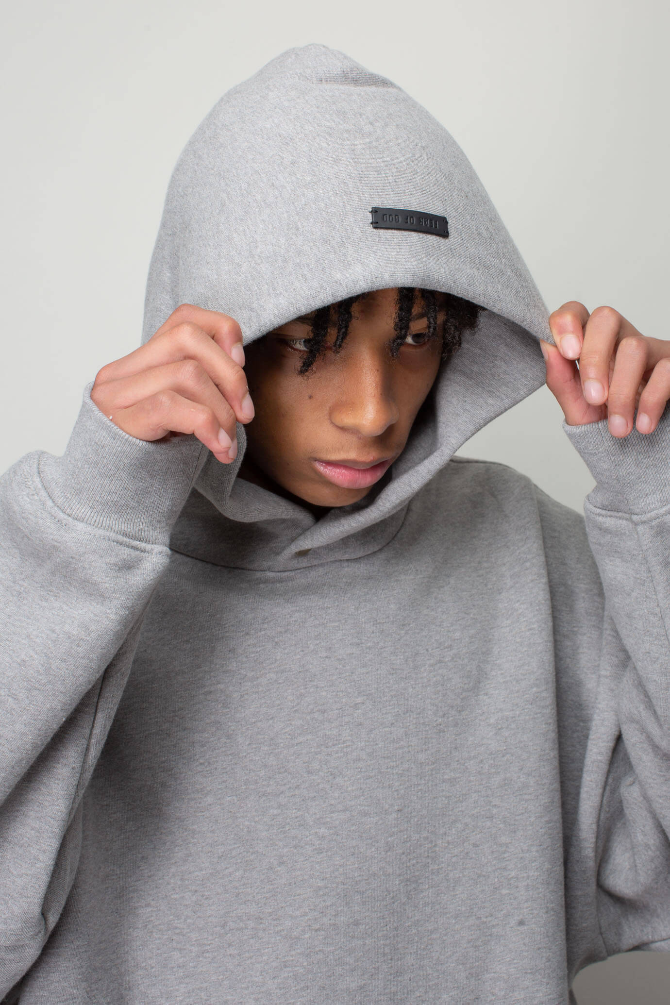 Fear Of God Eternal Fleece Hoodie In Grey | ModeSens