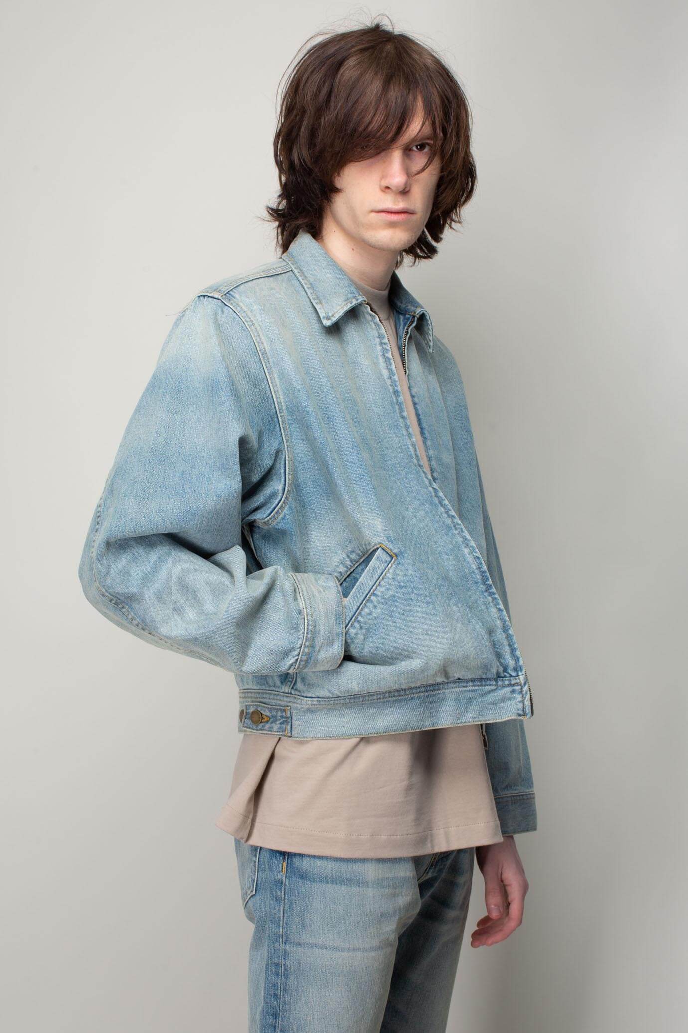 Fear Of God Eternal Denim Jacket In Blue | ModeSens