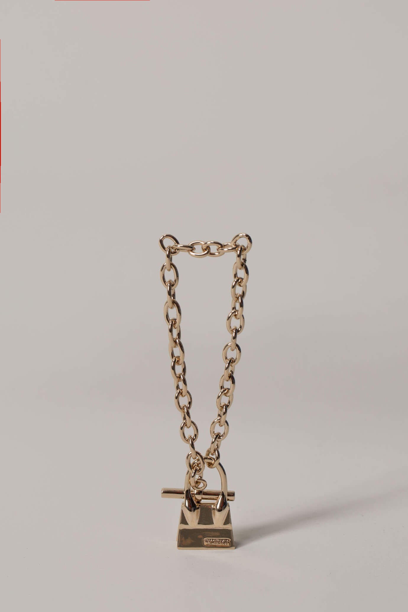 Jacquemus Le Bracelet Chiquito Barr Light Gold | ModeSens