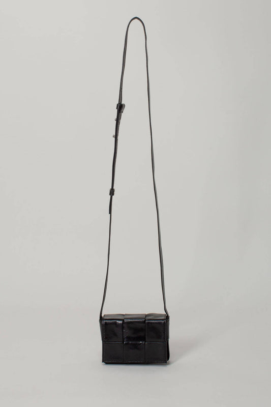 Bottega Veneta Mini Cassette Woven Crossbody Bag