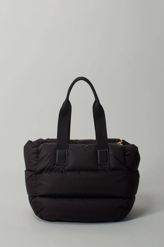 Large London Tote Bag in Briar Brown/black