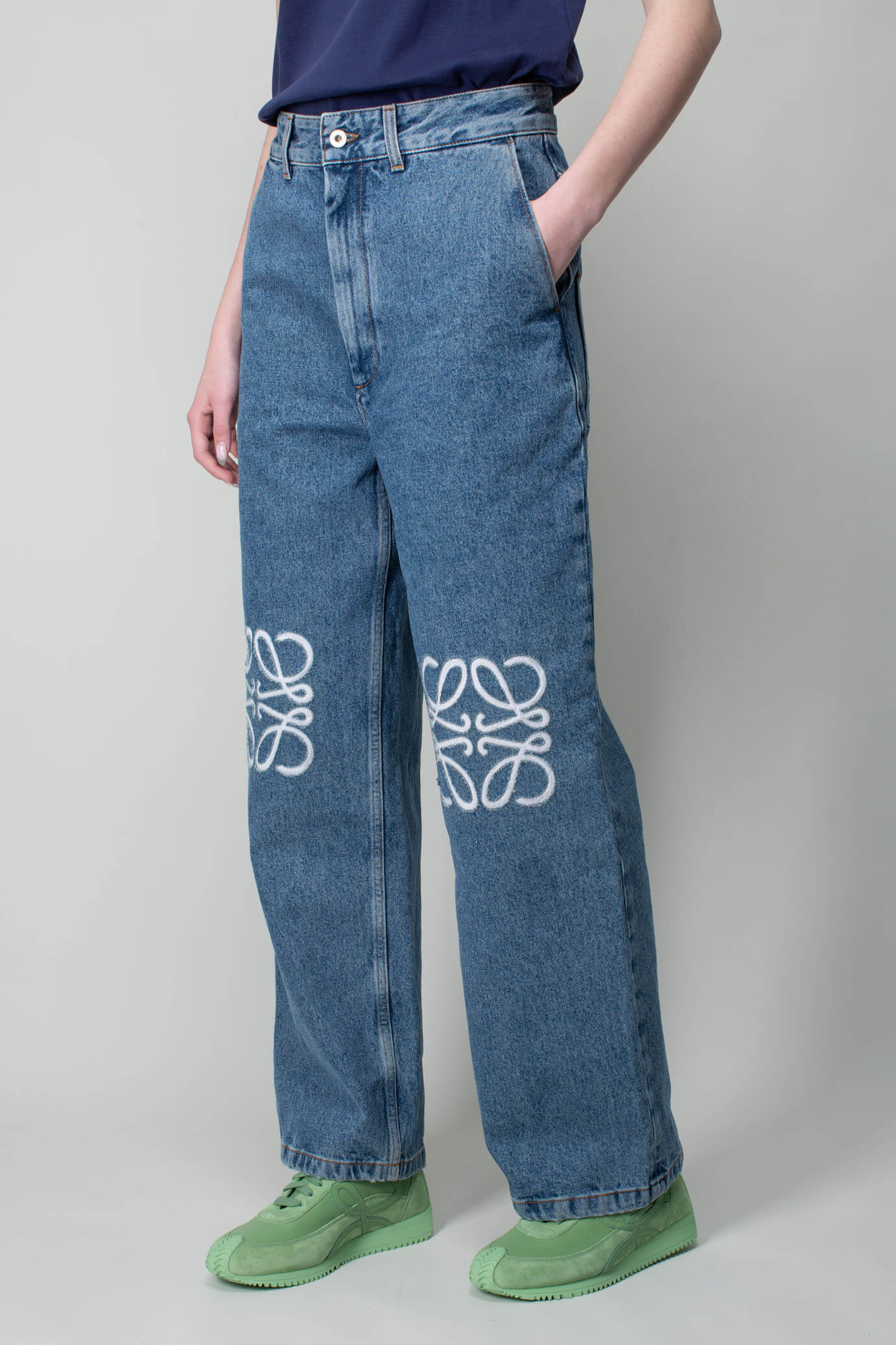 在庫処分・数量限定 LOEWE ロエベ anagram baggy jeans - 通販