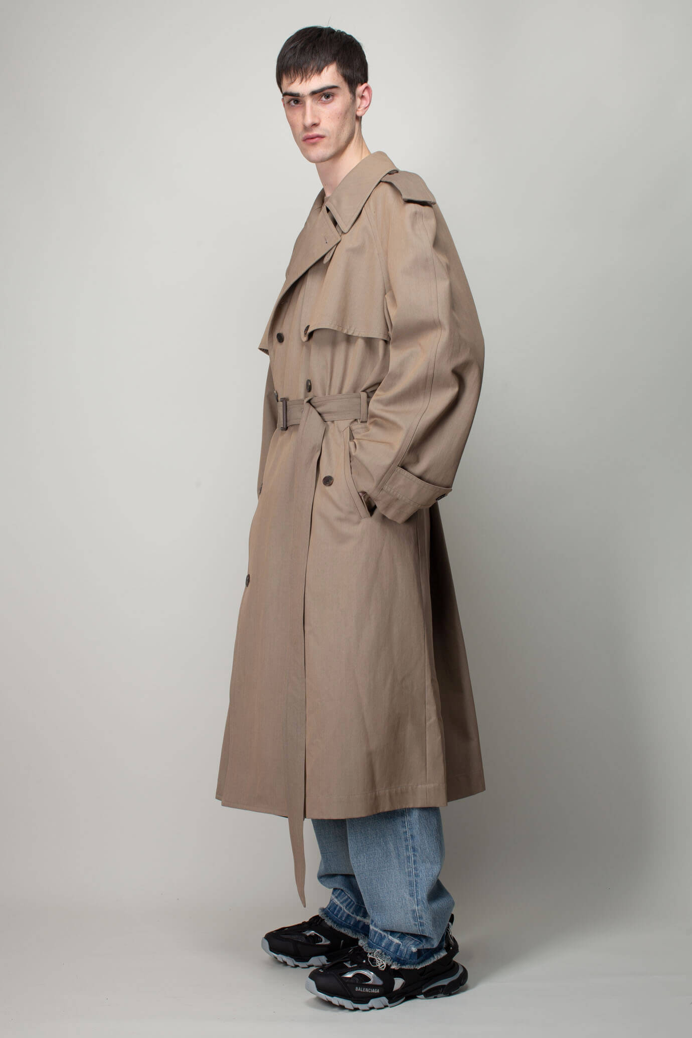 BALENCIAGA 21ss trench coat-