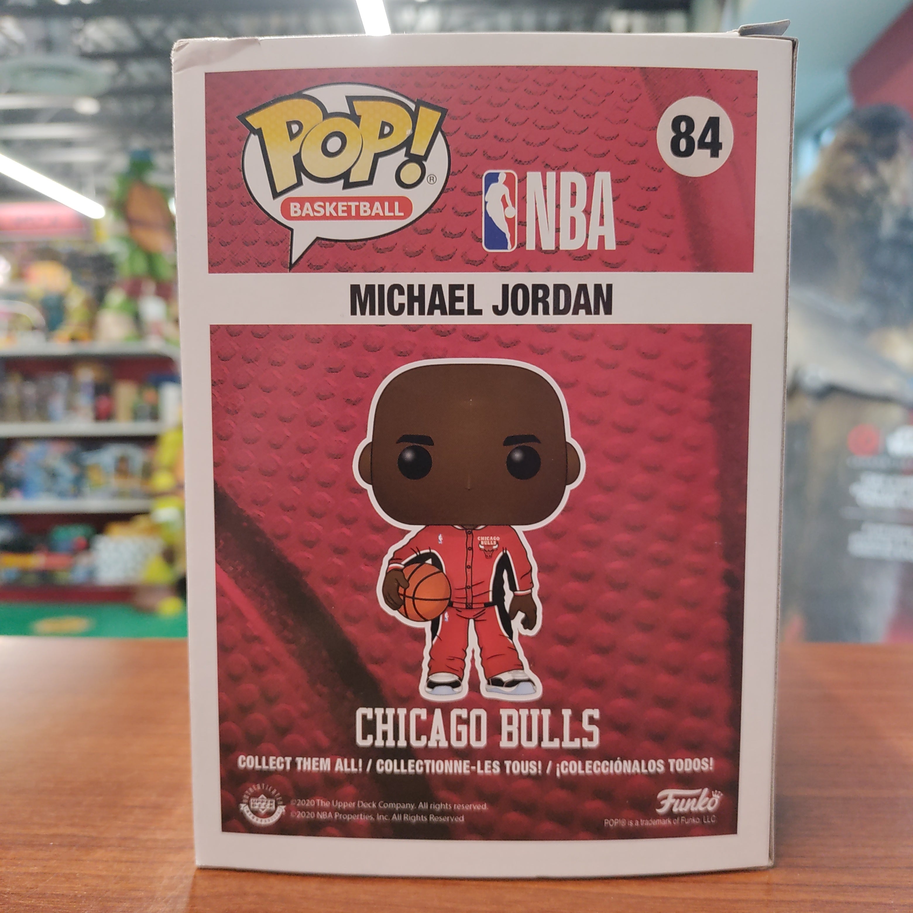 fanatics funko pop michael jordan