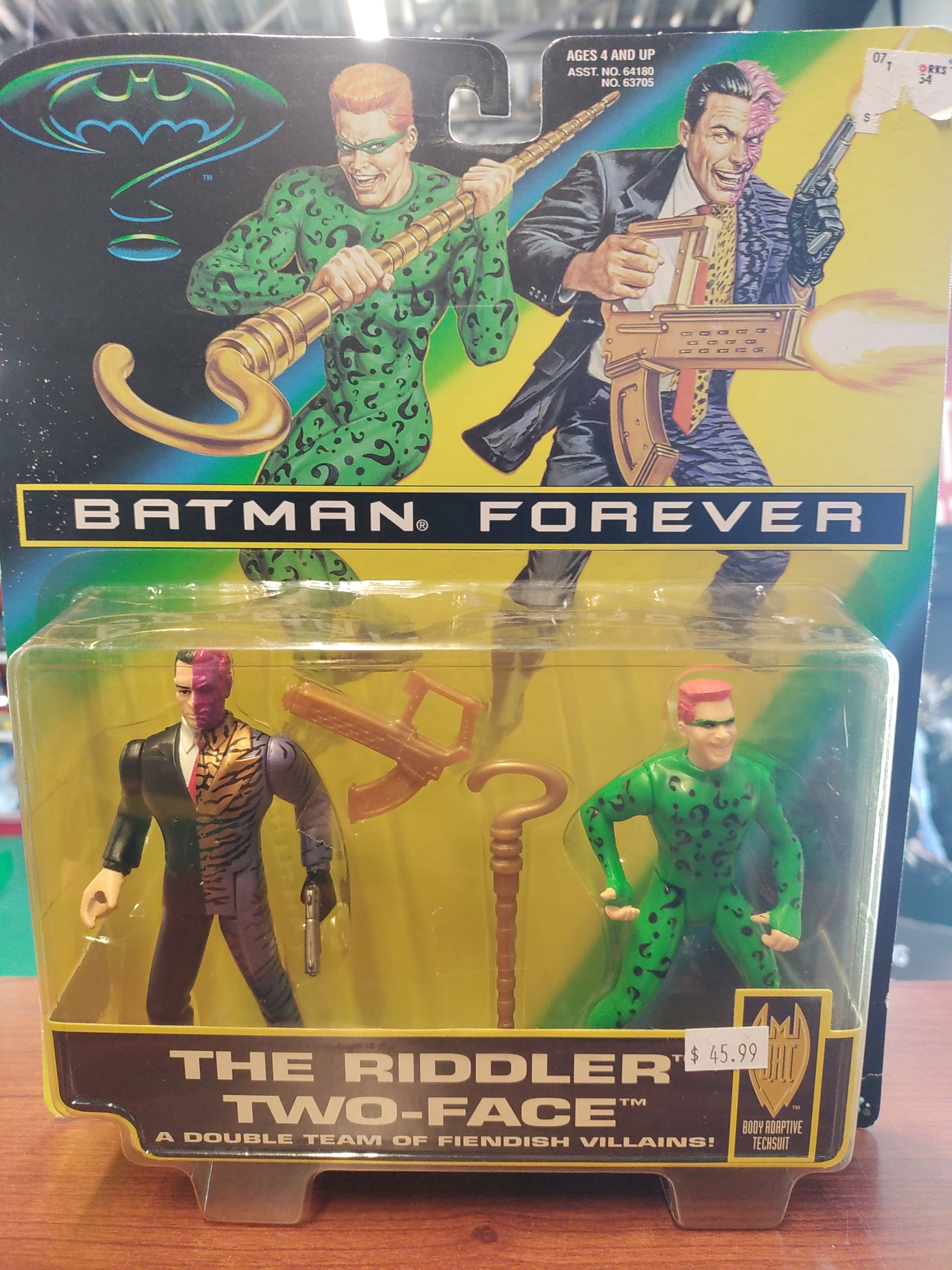 Kenner Batman Forever Riddler / Two-Face – Todd's Toys