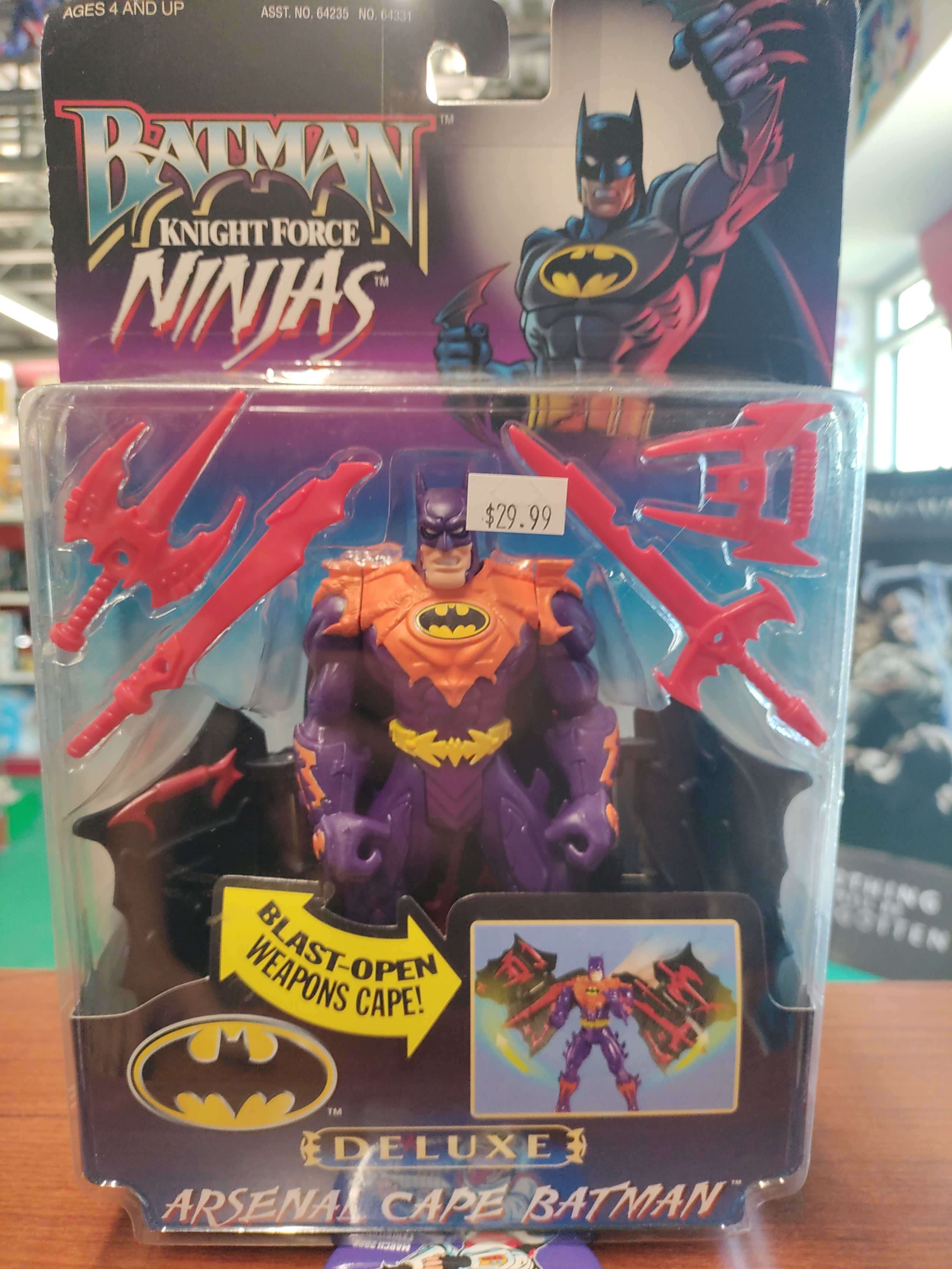 Batman Knightforce Ninjas Arsenal Cape Batman – Todd's Toys