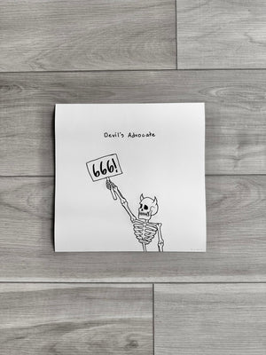 "Devil's Advocate" Print - Brae.ns - Devils Advocate Dvd