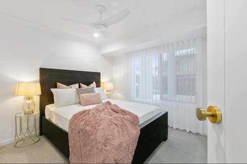 Strip LED lights suppled by from Discount Lighting and Fans on the Sunshine Coast can enhance any room including the bedroom.