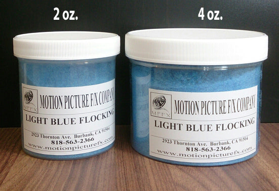 Flocking Light Blue 4 oz. *Custom Made – Motion Picture F/X Company