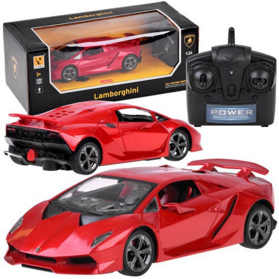 Lamborghini With Steering Remote Control Rechargeable Racing Car For K –  