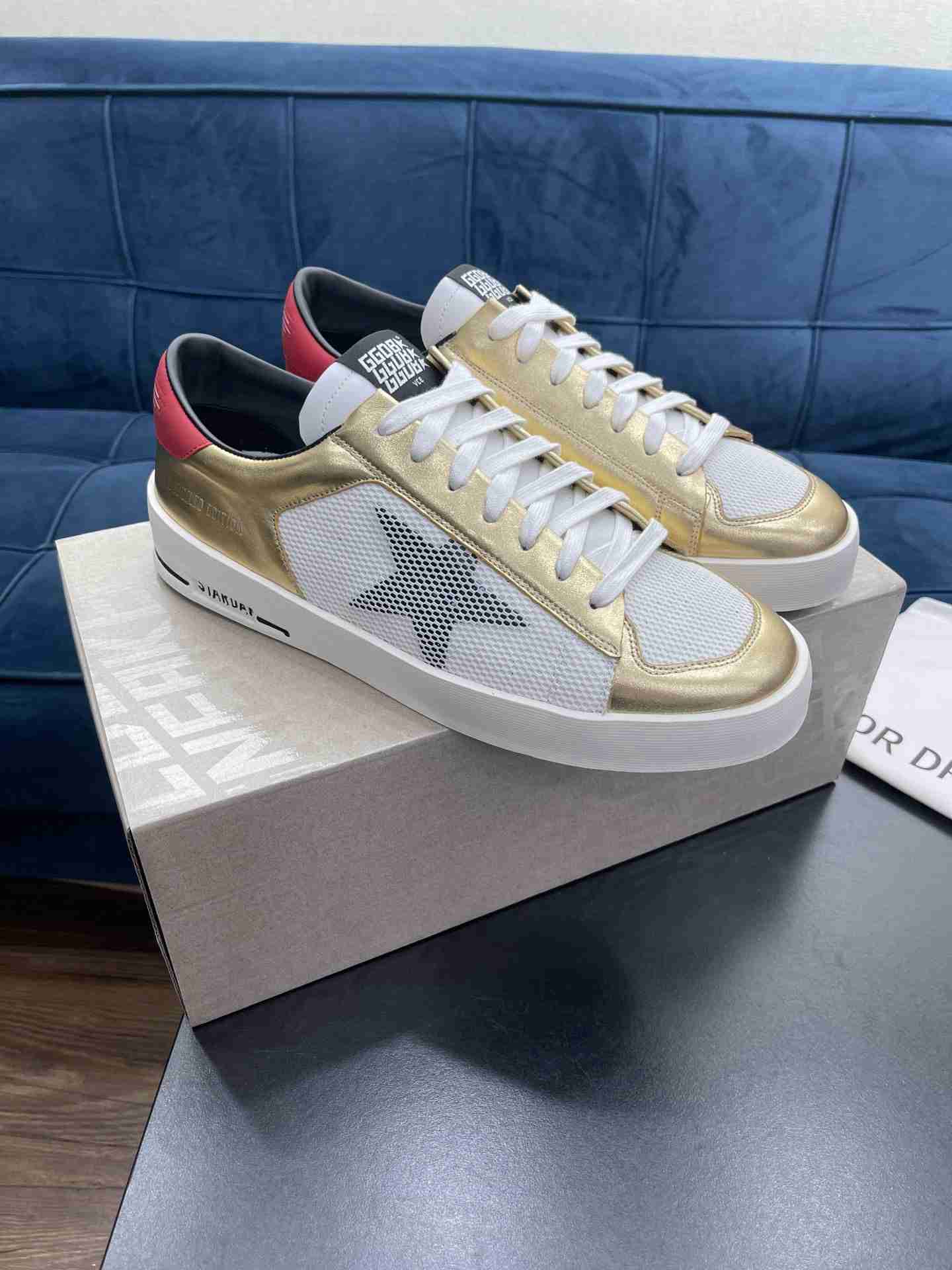 GGDB Golden Goose 2022 Newest Men Leather Low Top Sneakers Sports Shoes