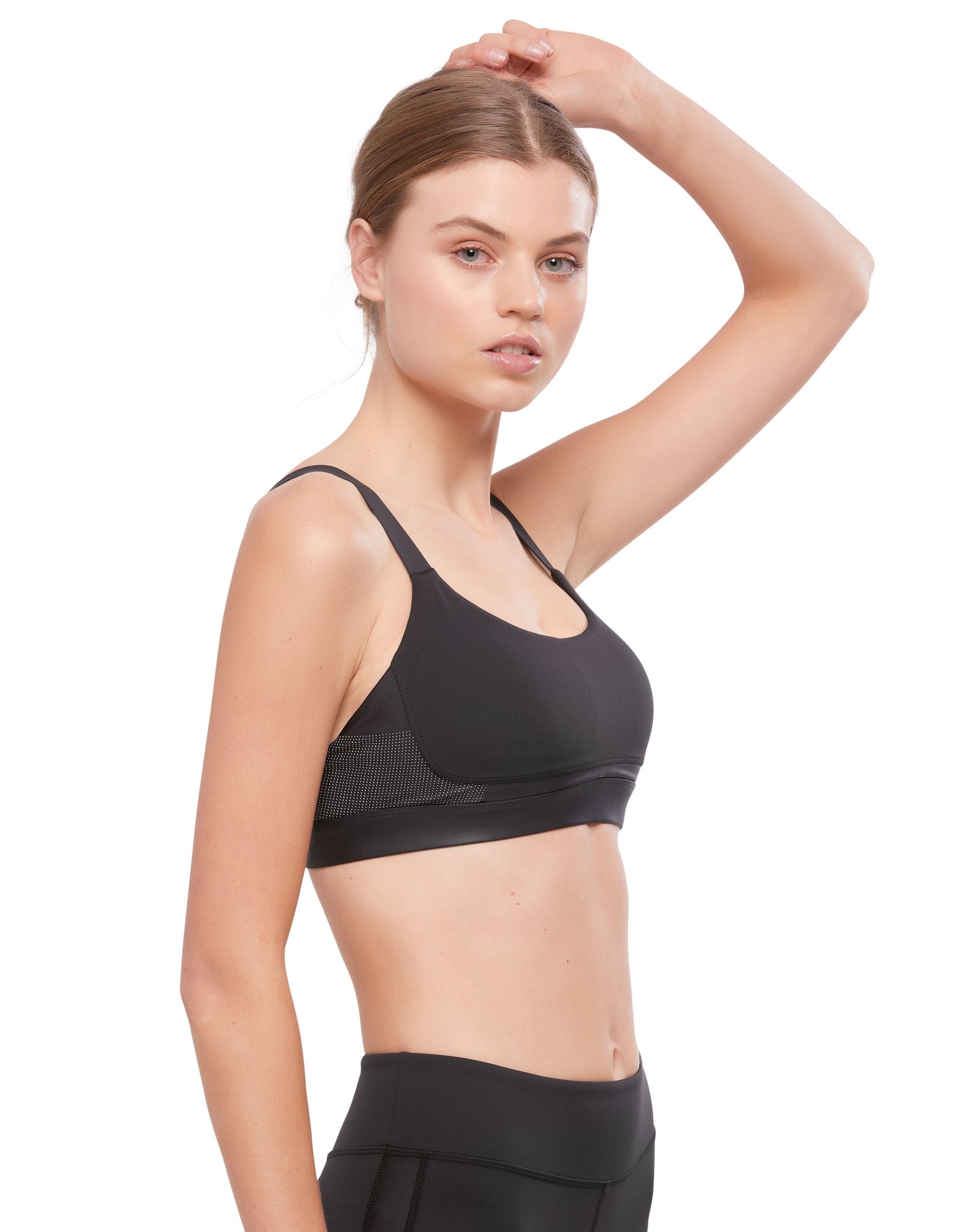 Lilybod, Intimates & Sleepwear, Lilybod Polly Crop Sports Bra Black Size  Small Activewear Workout Gym