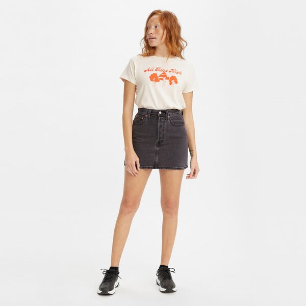 Levi's Ribcage Skirt Washed Black - Fifi & Annie