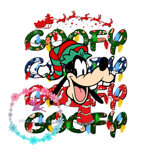 disney goofy christmas clipart