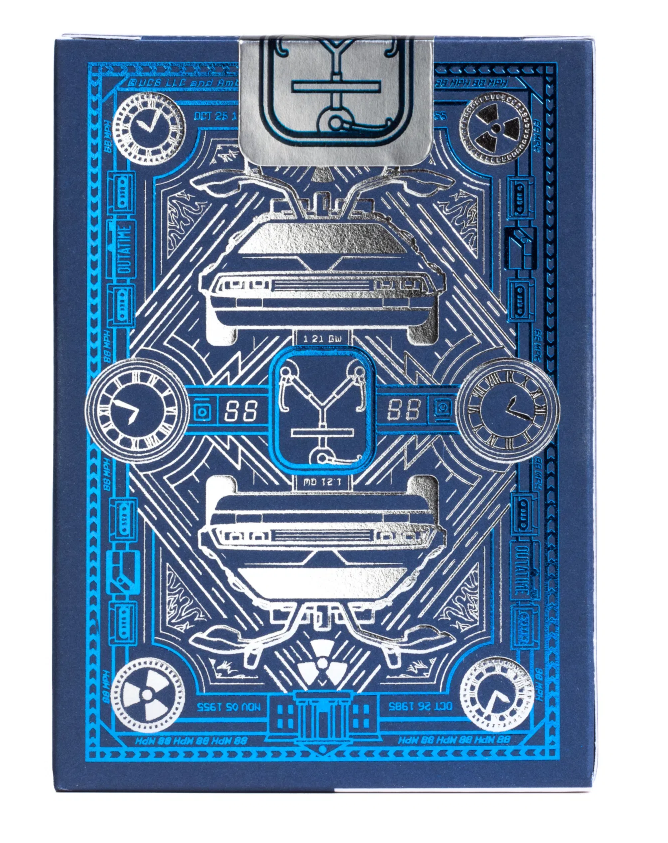 Bicycle Back to the Future Prestige Playing Cards – chipcave