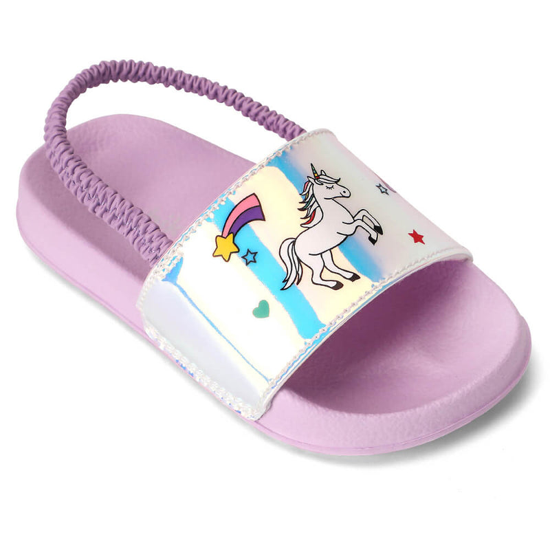 Tombik Toddler Boys & Girls Beach/Pool Slides Sandals | Kids Water Shoes