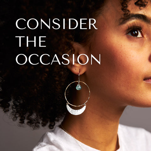 statement hoop earrings