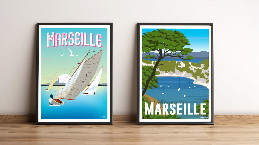 Poster Marseille 