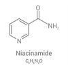 Niacinamide - Formule chimique