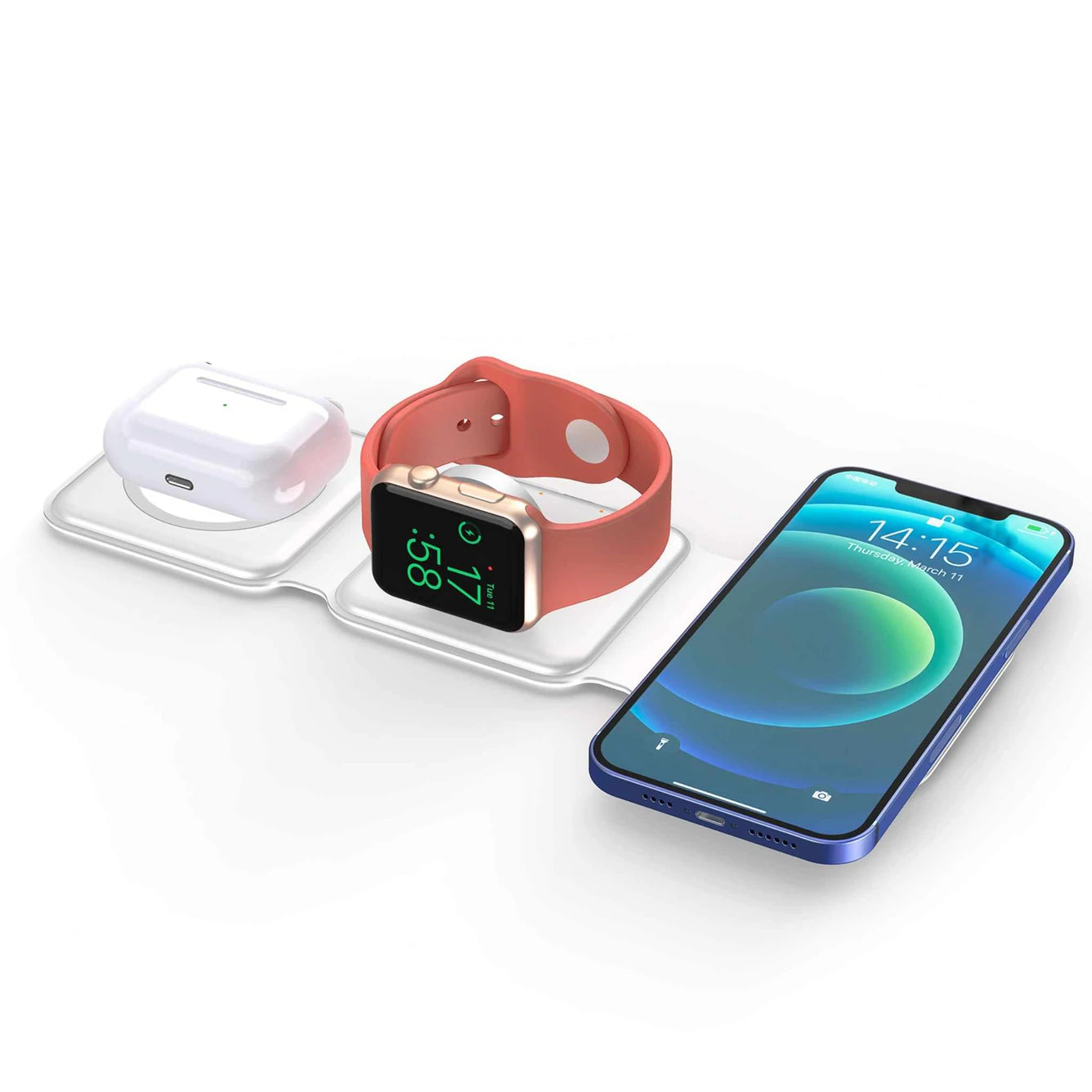 3 in 1 Wireless Travel Charger