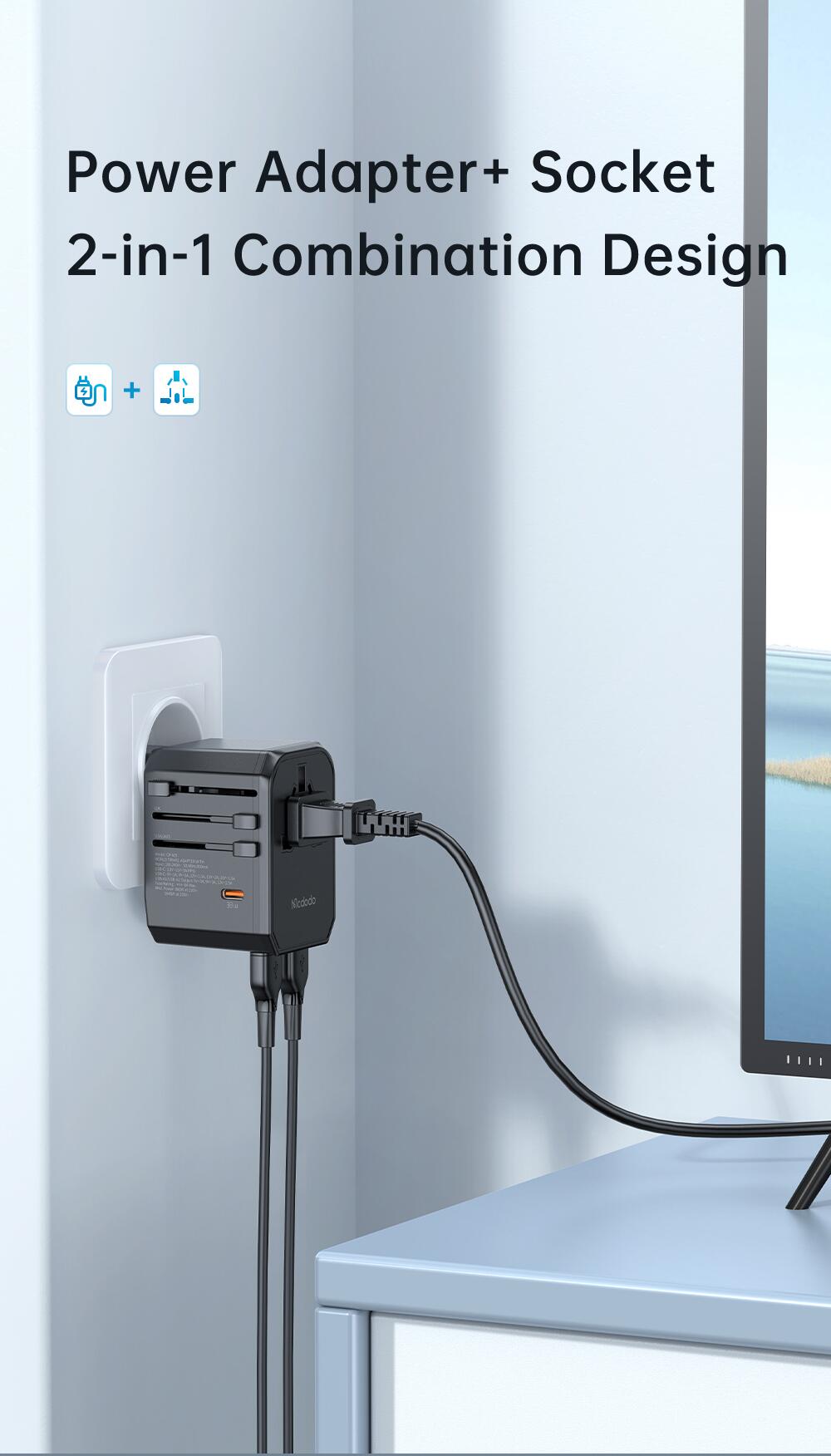 Mcdodo G2 33W PD Universal Adapter (Fast Charging) – McdodoGlobal