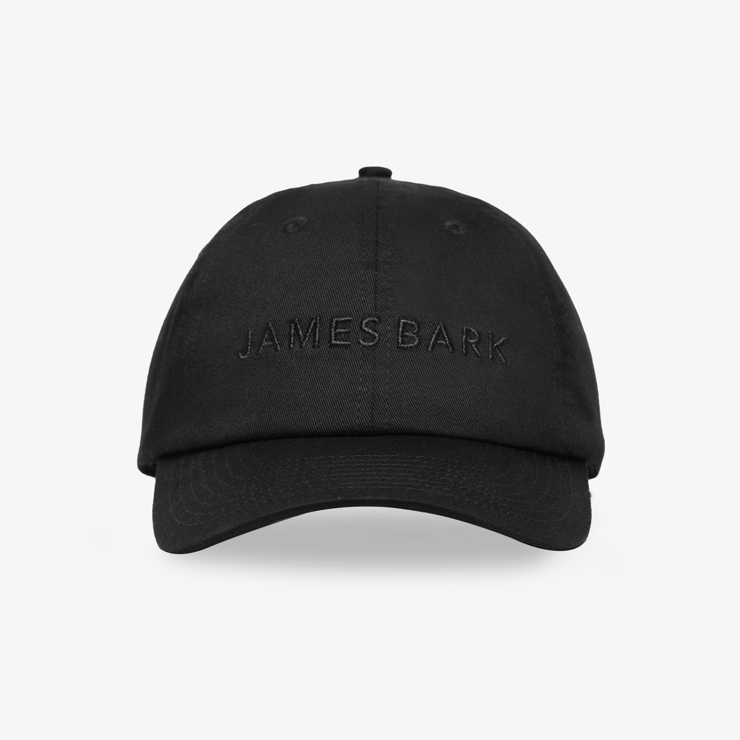 Image of James Bark Classic Dad Cap in Black